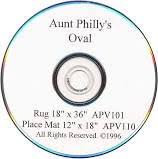 aunt philly s toothbrush rugs oval dvd