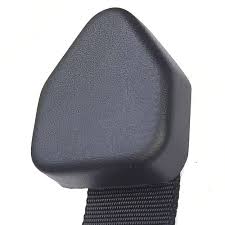 Black Plastic Seat Belt Mount Iva Cover
