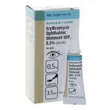 erythromycin ointment ophthalmic use