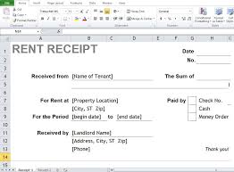 Rental Receipt Template Excel Barca Fontanacountryinn Com