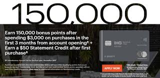 Earn a weekend night reward after $15,000 spend in a calendar year. Chase Ihg Premier 150k Bonus With 50 Credit And Waived Fee