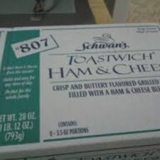 ham cheese toastwich and nutrition facts