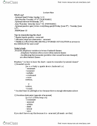 Linguist 1a03 Lecture Notes Spring 2018 Lecture 9