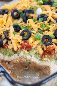 7 layer dip great party appetizer