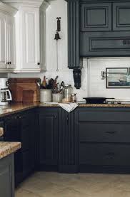 black kitchen cabinet paint colors