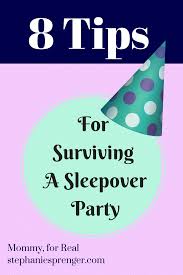 sleepover party