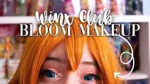 winx club bloom makeup tutorial you