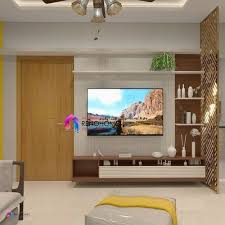 Modular Wooden Wall Tv Unit Cabinet