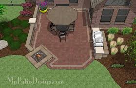 Diy Patio Plan With Seating Wall