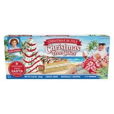 Little debbie christmas tree snack cakes oh christmas. Little Debbie S Christmas Tree Cakes At Walmart This Summer People Com