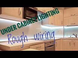 undercabinet lighting rough wiring