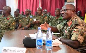 Image result for museveni son military