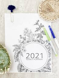 Optionally with marked federal holidays and major observances. Free Printable 2021 Planner Making Lemonade