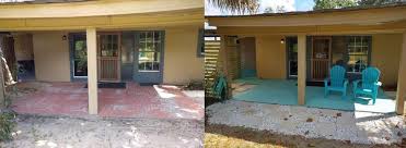 how to paint a concrete patio