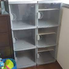 Manufacturing and wholesale of industrial and household storage solutions in singapore to cater to all your needs. Toyogo 3 Door Plastic Cabinet Furniture Home Living Furniture Shelves Cabinets Racks On Carousell