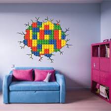 Wall Stickers Mural Art Decal 3d Lego