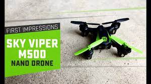 reviewing the sky viper m500 nano drone