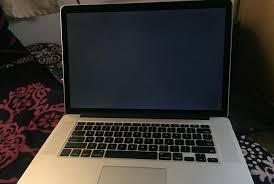 fix a black screen on macbook pro