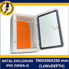 metal enclosure 700 x 500 x 250mm ip65