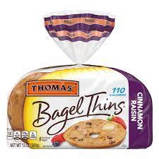 thomas bagel thins cinnamon raisin