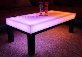 Led Lighted Lounge Coffee Table