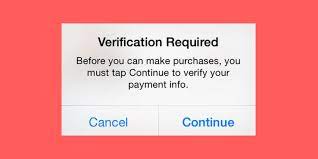 Unable to verify credit card. How To Stop The Annoying Verification Required Prompts While Installing Apps On Iphone And Ipad