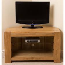 kuba solid oak corner tv unit free uk