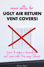 How To Make A Diy Air Vent Cover