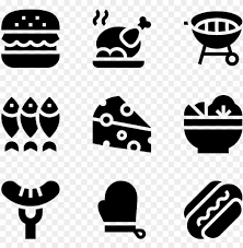 Barbecue Icons Free Vegetable Garden