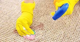 how to get wd 40 out of a carpet