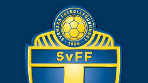 Uppsättning av fotboll logo design templates, fotbolltappningemblem. Svenskfotboll Se Svensk Fotboll