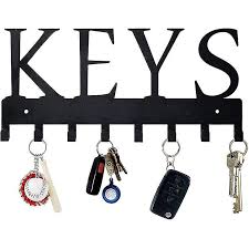 Key Organizer Wall Mounted Key Hooks