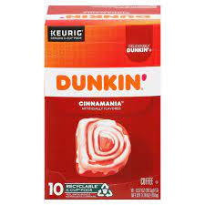 dunkin cinnamon coffee roll k cups