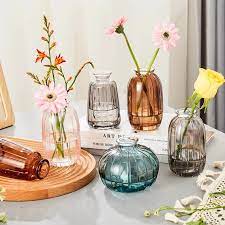 Small Glass Bud Vases For Flowers