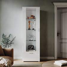 Elegant High Gloss Display Cabinet Rgb