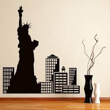 City Skyline New York Wall Sticker