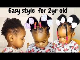 easy and quick hairstyle for 2yr old