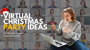 Ask everyone to put up a beachy backdrop (zoom backdrop or paper lanterns work great) and wear their cheesiest beachwear. Virtual Christmas Party Ideas For Remote Teams