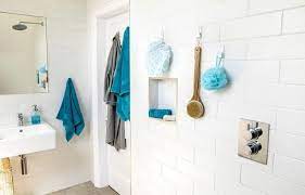 how to hang things on tiles most