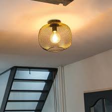Modern Black Ceiling Lamp Bliss Mesh