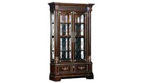 Old World Display Case With Glass Doors