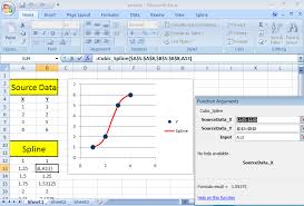 Srs1 Cubic Spline For Excel Software