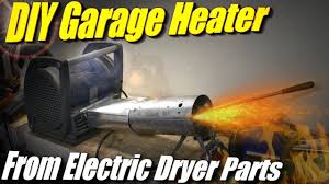 diy garage heater using parts from an