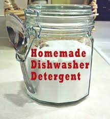 homemade dishwasher detergent