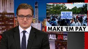 I for one am not a big watcher of msnbc as mostly the network has a liberal slant, still many times in the morning when getting up i from time to time catch the live news at 10am with the informative and strong direct spoken and very beautiful hallie jackson. Chris Hayes On How To Make Gop Pay The Price For Supreme Court Seat