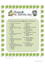 Patrick's day used to be a dry holiday. 14 Engaging St Patrick S Day Trivia Kitty Baby Love