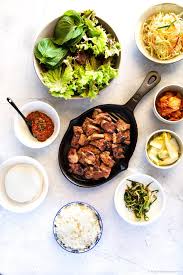 korean bbq pork my korean kitchen