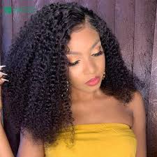 Virgo Kinky Curly Wig For Black Women Lace Frontal Human Hair Wigs Pre  Plucked With Baby Hair Lace Wig 150% Density Remy - AliExpress Hair  Extensions & Wigs