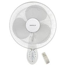 white havells wall mounted fan at rs