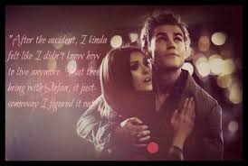 The vampire diaries is the story of elena falling in love with damon. Stefan Quotes Quotesgram